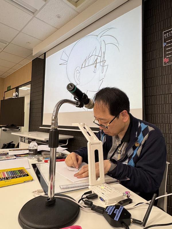 與《名偵探柯南》原畫師同堂學藝 崑山科大舉辦國際級動漫工作坊