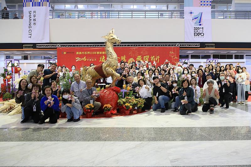 0_社會處以「馬」上幸福、「馬」上發等吉祥話祝賀