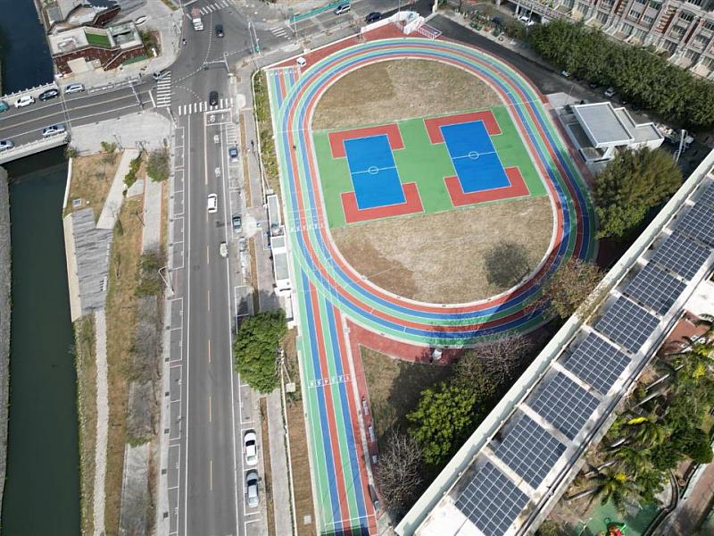 鹿港鎮洛津國小操場設置地下停車場兼蓄洪池