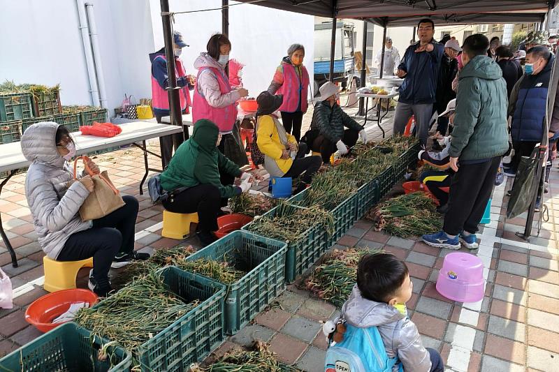 南大團隊實際參與北門紅蔥頭體驗活動，從食農教育與產地觀察中深化對地方產業運作的理解。