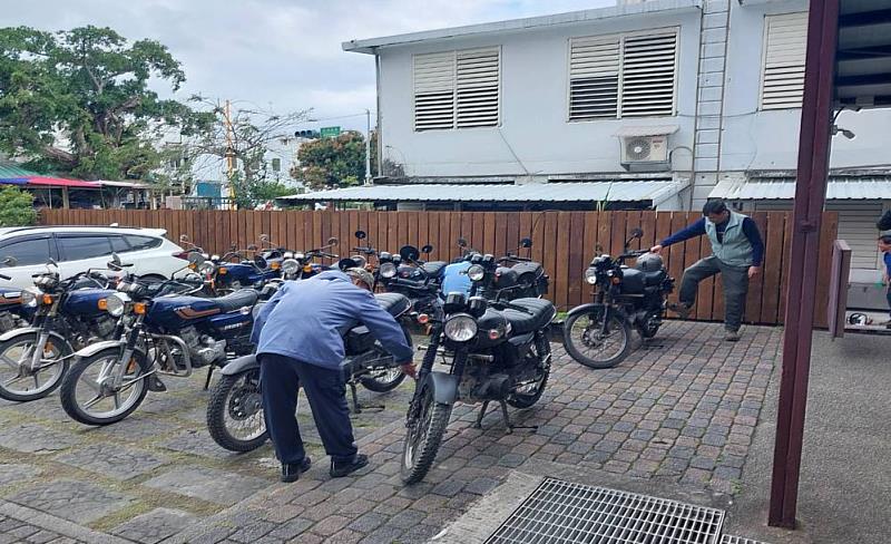 成功工作站辦理保林機車全面檢修
