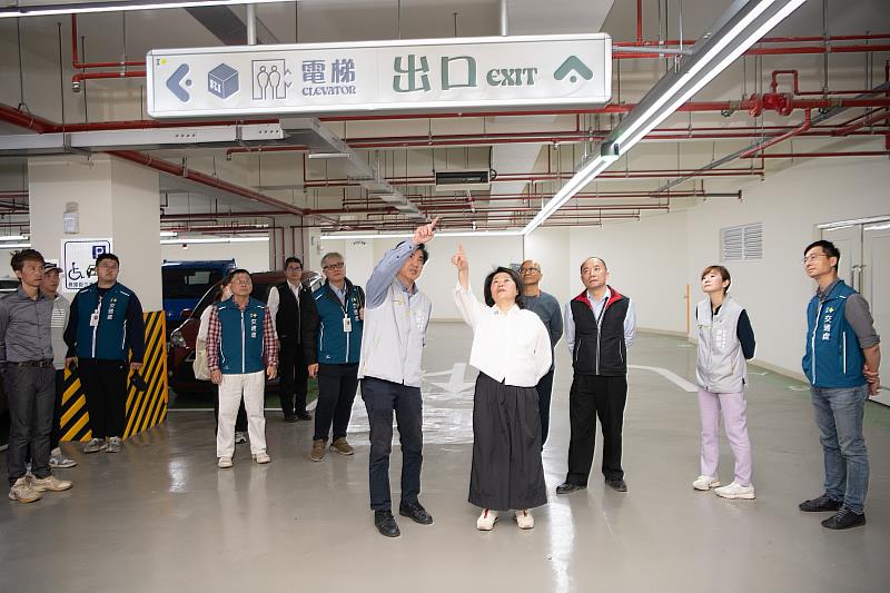 春節停車更便利 嘉市義昌公園智慧停車場即日起上線