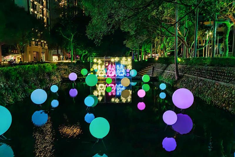 「2026新竹過好年」系列活動以「RODY跳跳馬」為主題舉辦23天的燈會展演。