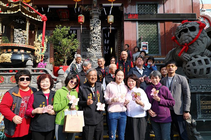 黃敏惠市長初二發送小紅包送祝福