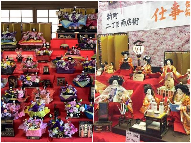 佐伯雛巡禮可觀賞到佐伯藩主毛利家淵源的雛人形、從江戶後期到現代的歷史感裝飾雛、御殿雛、樸素可愛的鄉土雛等。