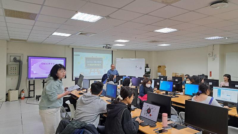 Gemini模型協助教師掌握AI賦能的教材製作技巧。