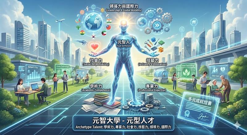 元智大學打造自我驅動六力新世代，形塑國際競爭力元型人才