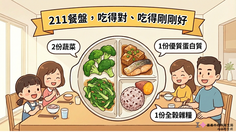 春節吃多了怎麼辦?嘉義市社區營養師教訣竅 助遠離代謝症候群