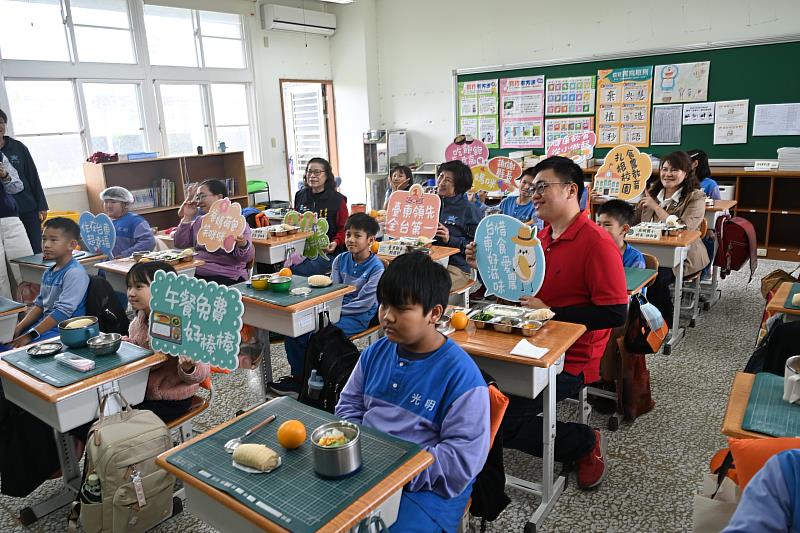 幸福升級!臺東公立國中小營養午餐今起全面免費啟動