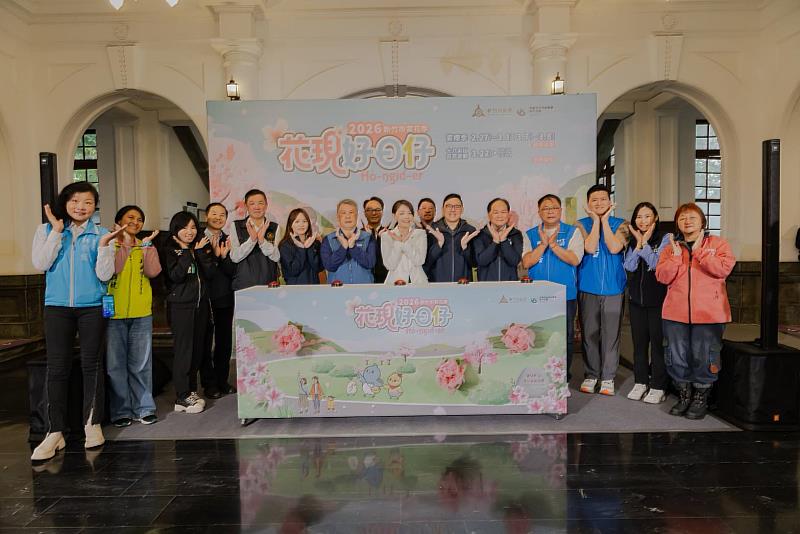 高虹安市長宣布新竹市賞花季2月27日正式開跑。