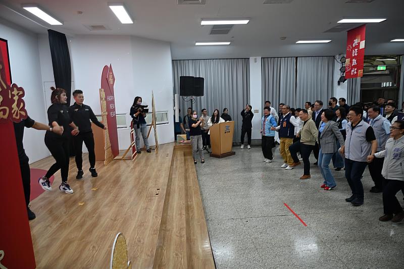 喜迎金馬年新氣象 臺東縣府115年度新春團拜