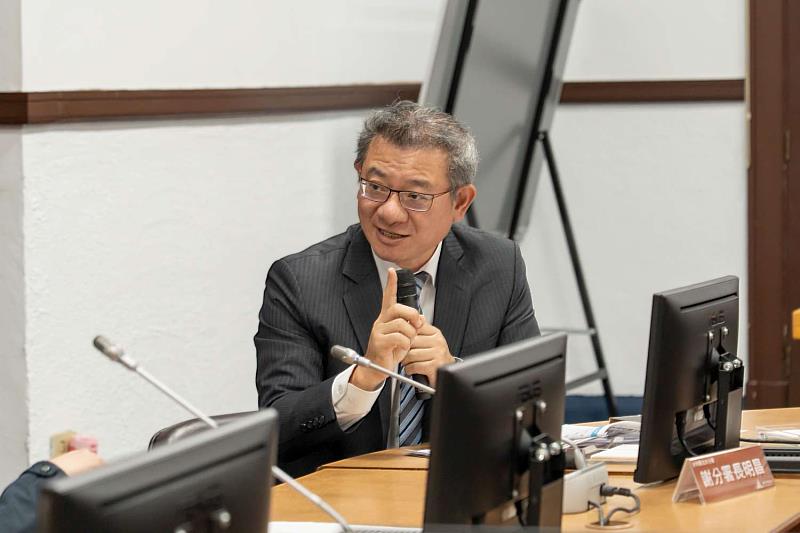北水分署長謝明昌今(24)日拜會新竹市政府,雙方針對計畫進行交流。