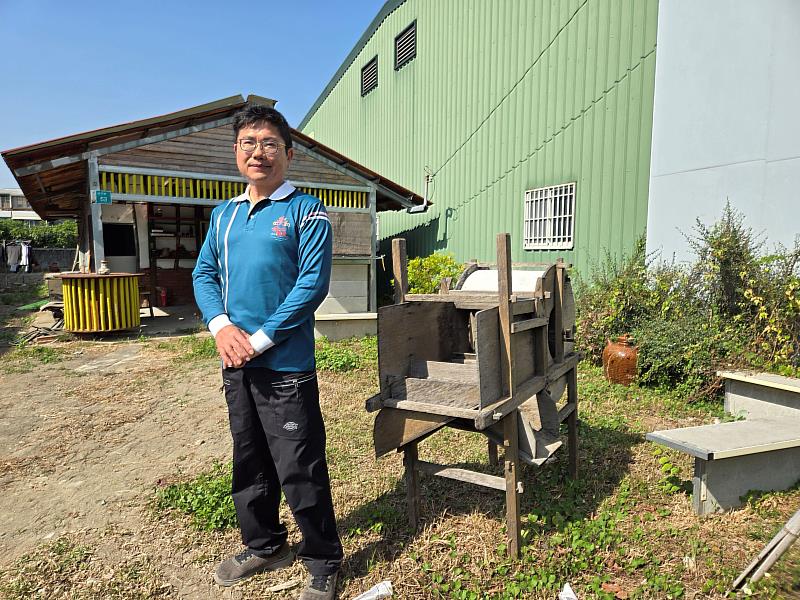 計畫主持人楊泰和學務長至場域實地踏查。