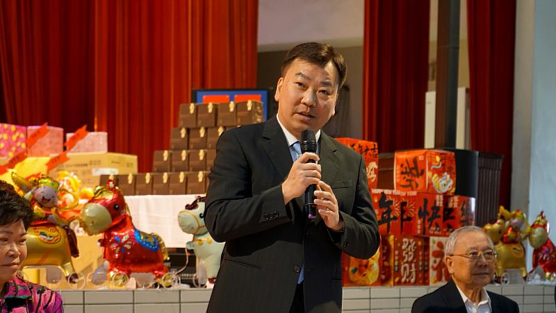 李天祥校長致詞。