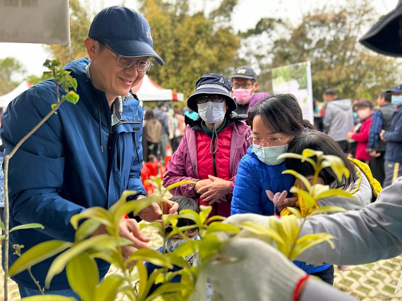 贈苗活動地點遍及豐原、神岡、烏日、太平、東勢及和平等地區。(林業及自然保育署臺中分署提供)