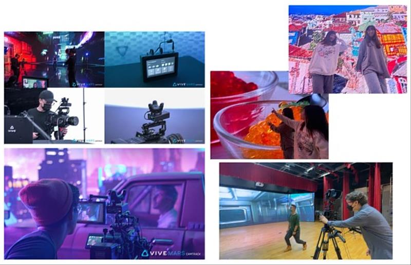 VIVE Mars CamTrack虛擬製片系統。
