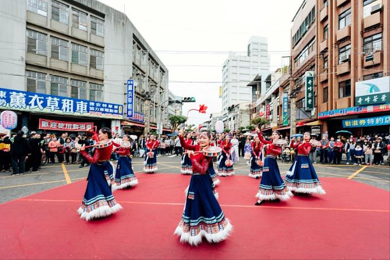 5_臺中東勢新丁粄節盛大登場_踩街花絮