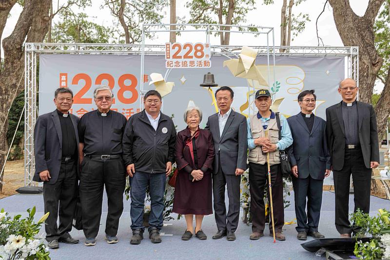 翁章梁出席228事件紀念追思音樂會