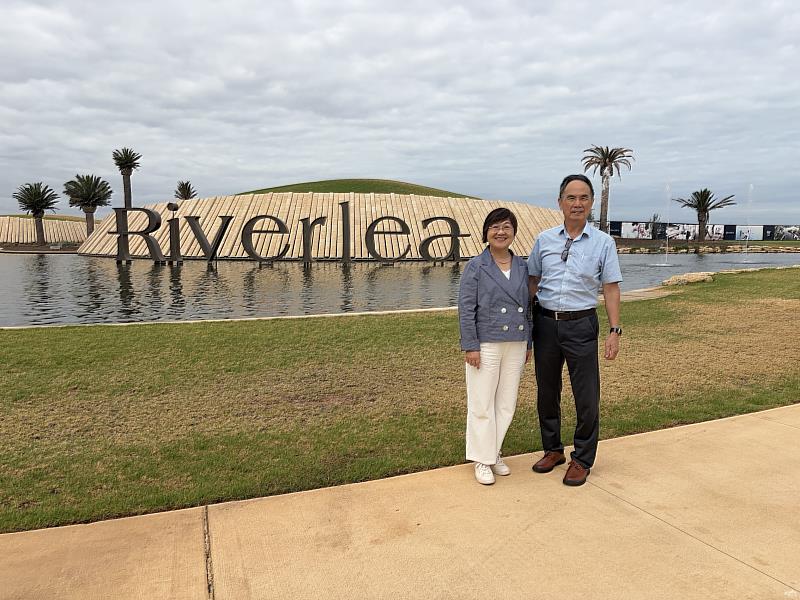 徐佳青參訪 Riverlea 造鎮開發案