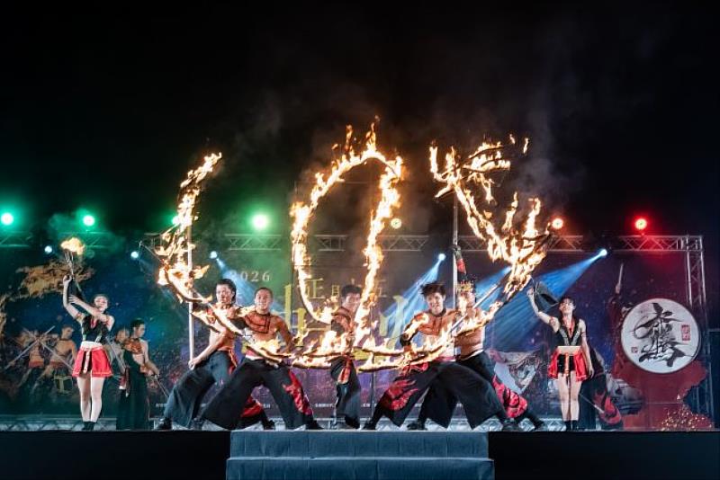 5_正月十五油笐火_表演花絮