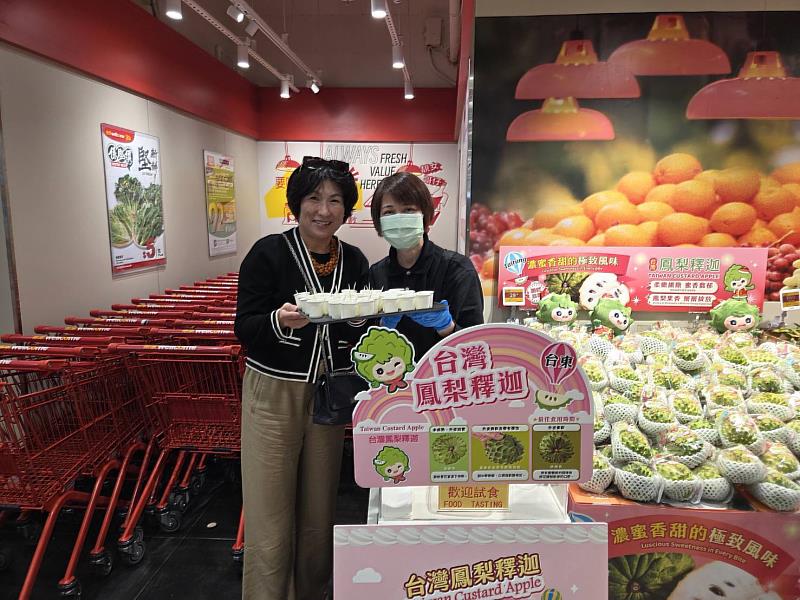 深耕高端市場!饒慶鈴赴港拓銷 直擊鳳梨釋迦通路上架表現