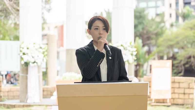 高虹安市長致詞。