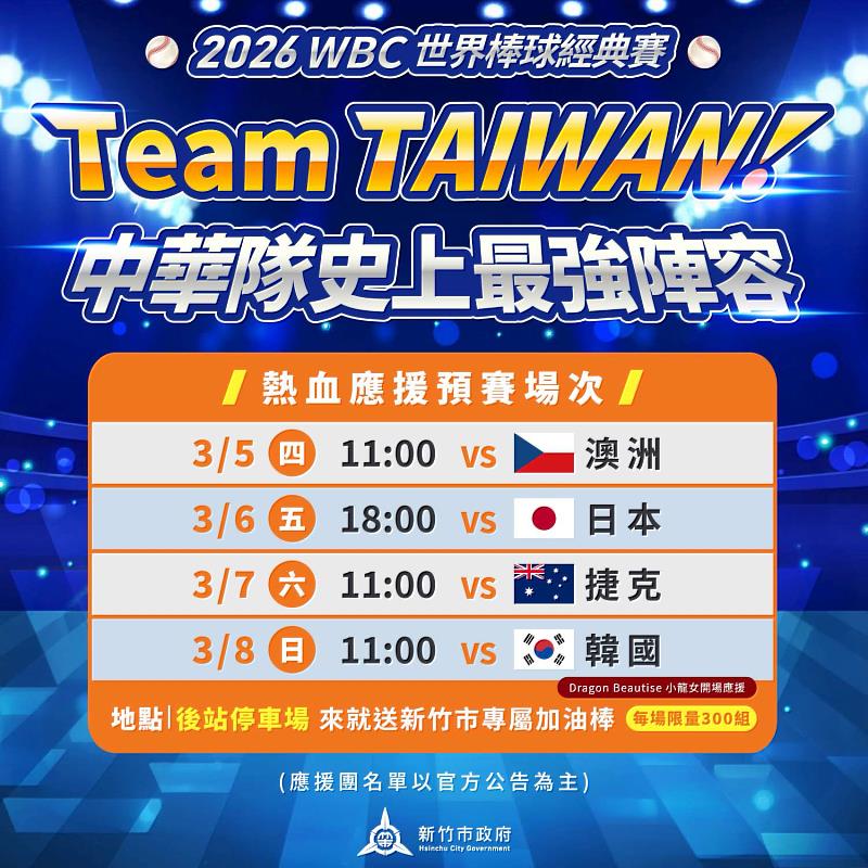 2026WBC世界棒球經典賽EDM