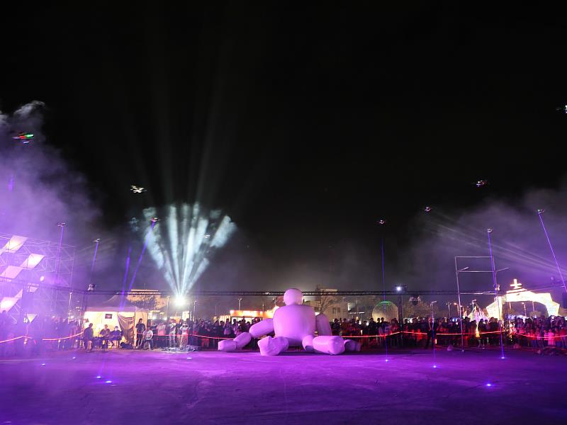 2026台灣燈會亮點：「天空的馬格努斯」巨型無人機互動裝置首度公開