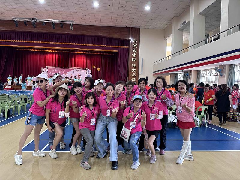 支援縣府活動。例如:雲林縣長者活躍老化競賽。