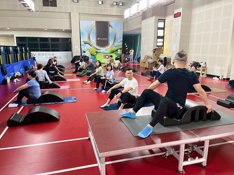 桃園市八德國民運動中心辦理ARC訓練體驗公益講座