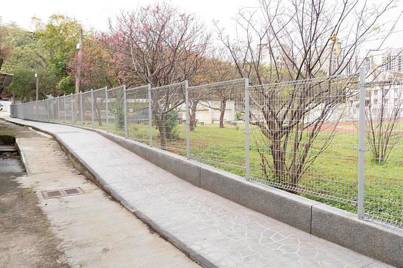 竹市新科國中通學步道。