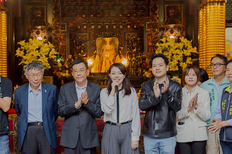 高虹安市長致詞。