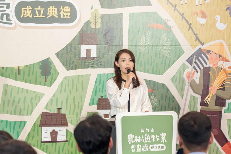 高虹安市長致詞。