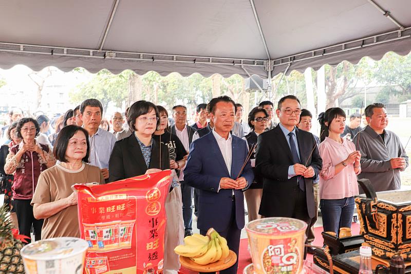 嘉義縣藝術地標梅嶺美術館整建工程動土