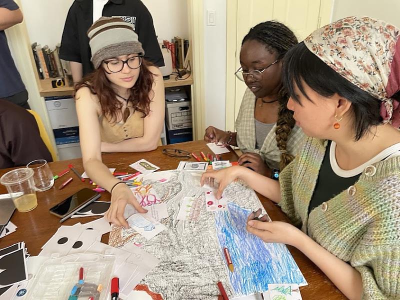 GFLP青少年環保媒體教育計畫曾舉辦「生態解方工作坊」，透過多元活動開啟青少年視野，推廣環保議題。（圖片提供/靈鷲山佛教教團）