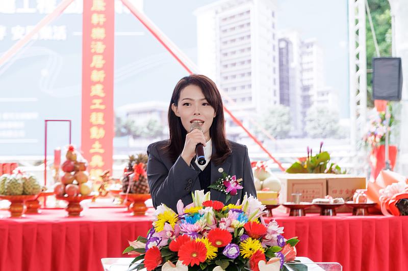 高虹安市長致詞。
