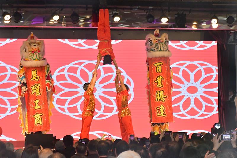團體表演。