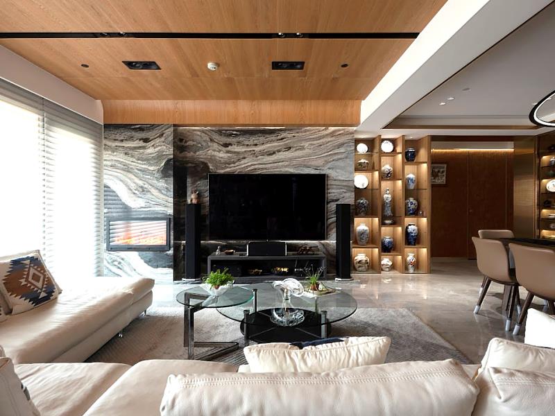 《The Artistic Void》細膩探討「形與空的互動」概念，將傳統住宅轉化為富有藝術氣息的畫廊式生活場域。（照片/校方提供）