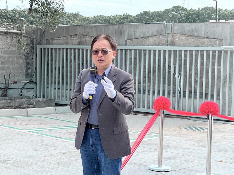 桃園市政府交通局張新福局長。