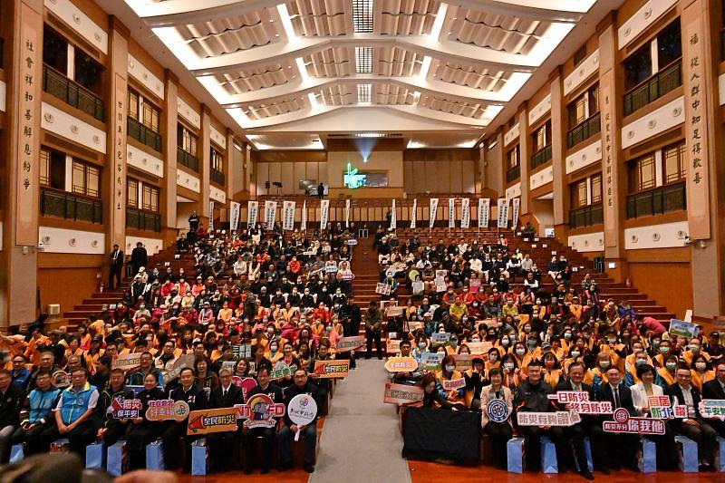 活動現場大合照。