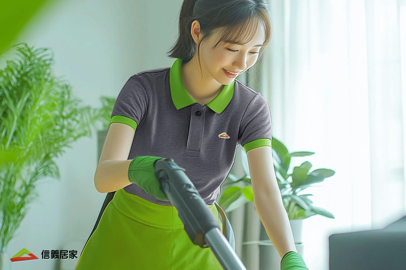 信義居家表示，年後掃除可結合鐘點清潔服務與專業整理收納服務。