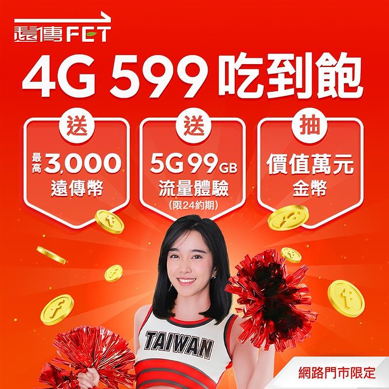 應援加碼！網路門市申辦資費抽金幣　送5G流量體驗再加碼遠傳幣