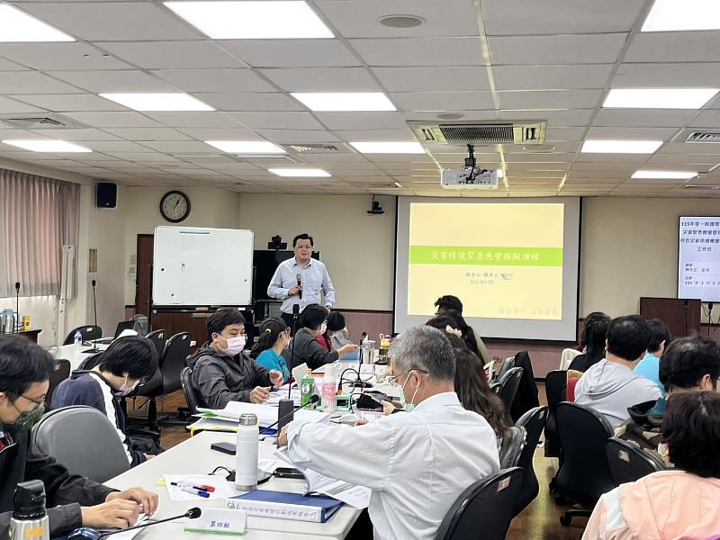 嘉義縣護理之家辦災害應變訓練 強化機構防災韌性