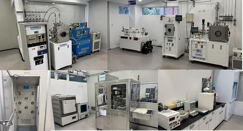 半導體製程實驗室。