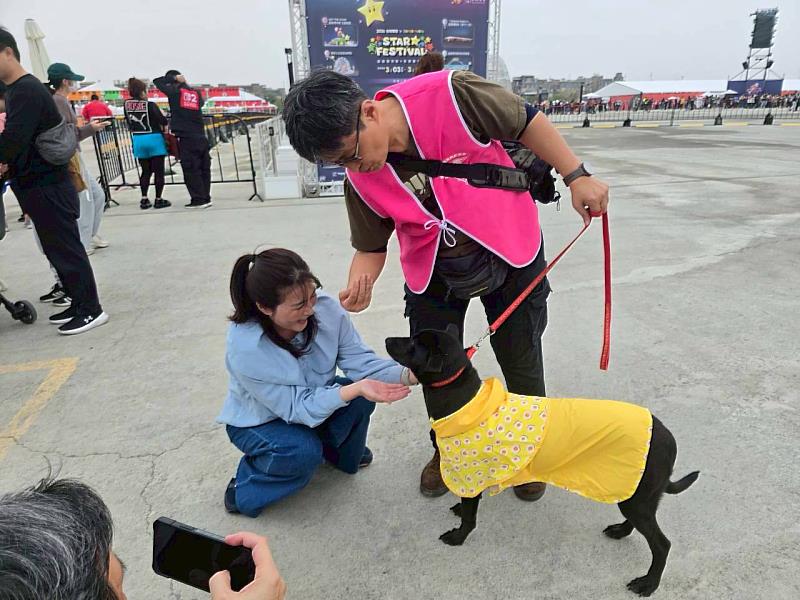 摸寵物神獵狗公祈福、和浪浪拍照 2026台灣燈會創意動保遊行萌力爆發