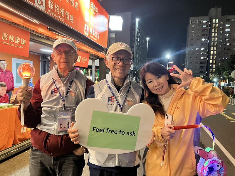 2026台灣燈會國內外志工攜手提供多元服務