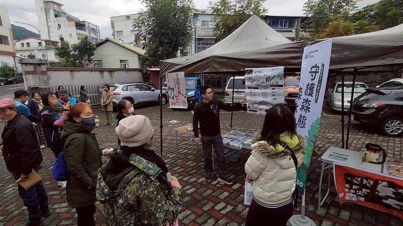 114年知本工作站植樹月贈苗活動業務宣導。