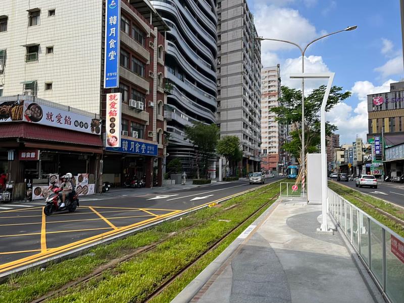 高雄市捷運局日前公布2025年輕軌全年運量，達1333萬創新高，其中，C24愛河之心站連2年運量居冠。