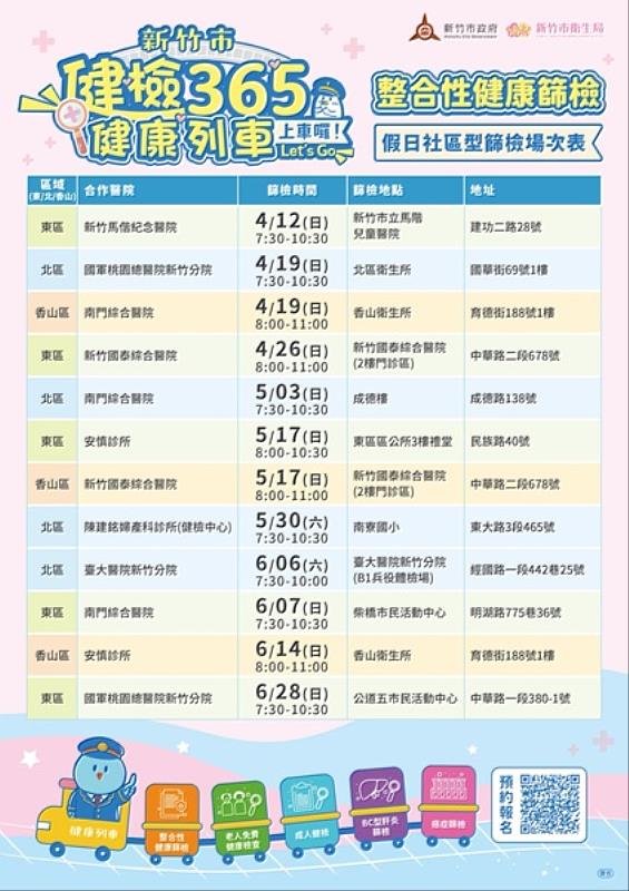 健檢365健康列車EDM