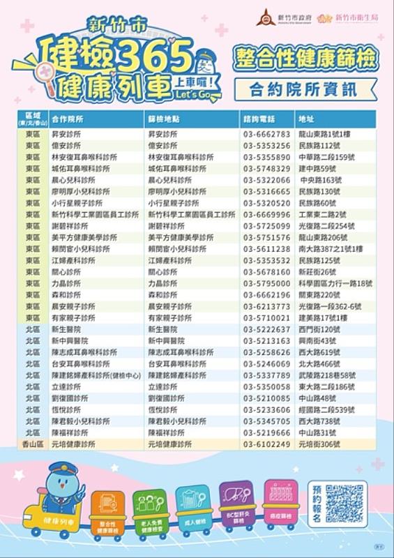 健檢365健康列車EDM